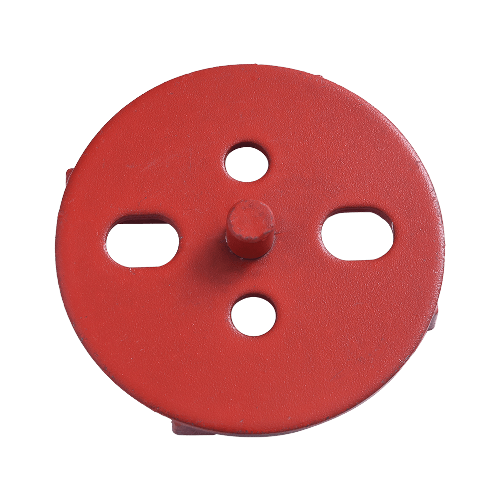 #30 Ordinários de cinco orifícios e quatro dentes (com coluna) Chefe de cortador de diamantes de piso